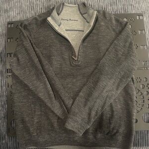 Tommy Bahama 1/4 zip sweater new without tags